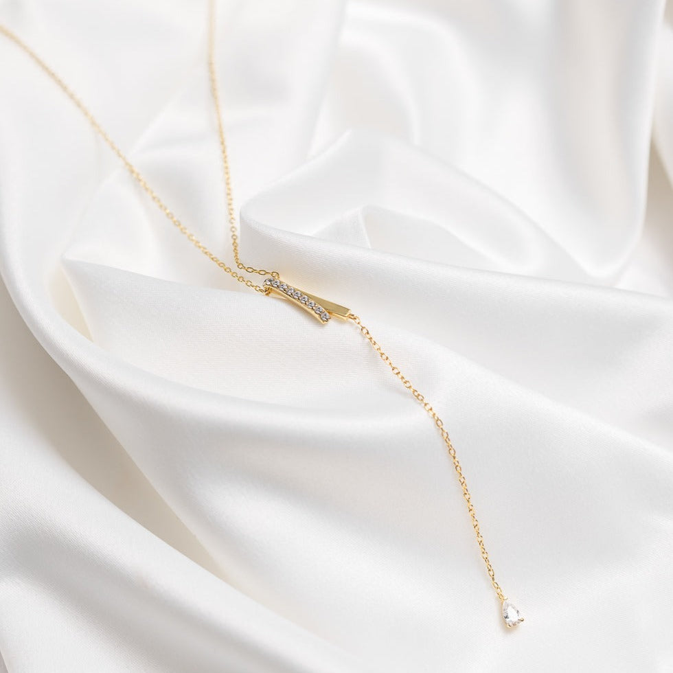 Amina necklace - silver