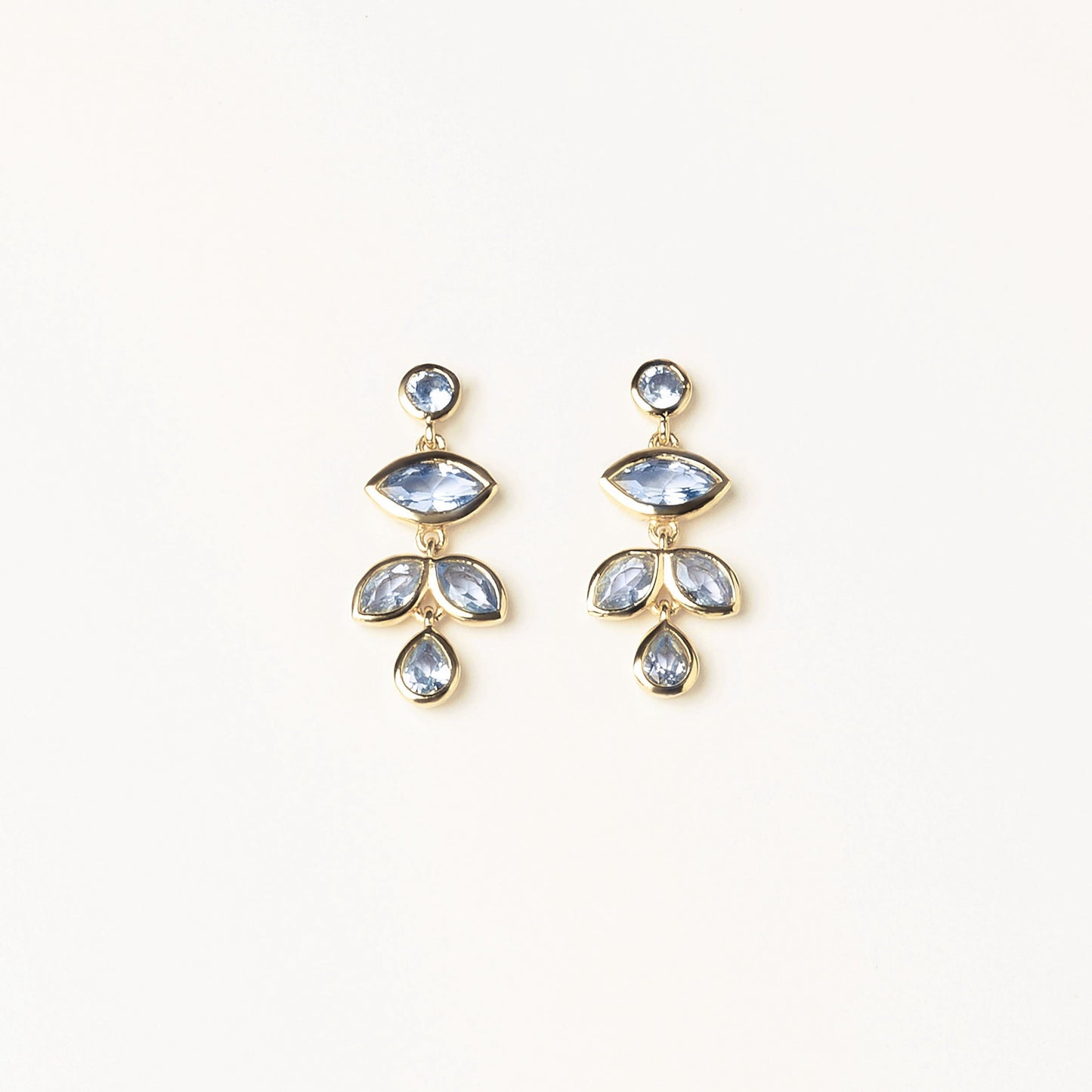 Pemala earrings - gold plated