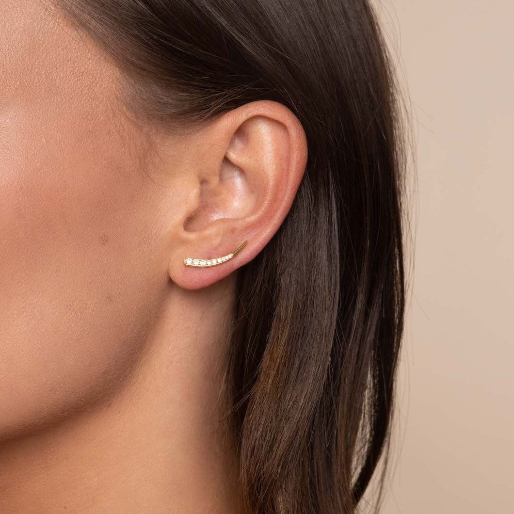 Angie climber - gold plated