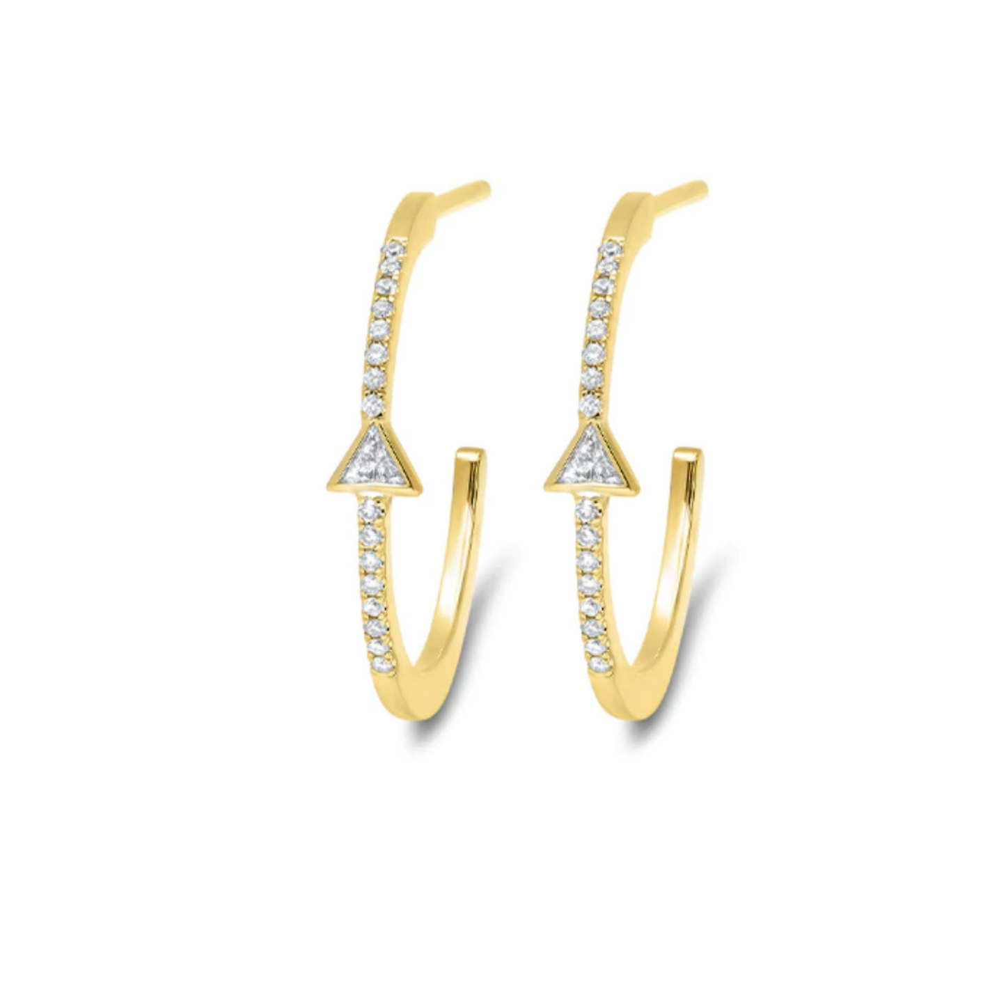 Ava earrings - gold plated