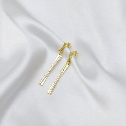 Akello earrings - gold plated