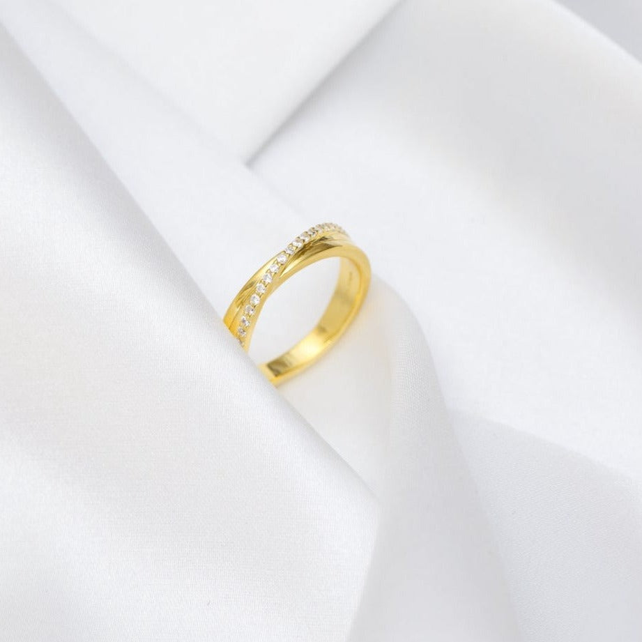 Isis ring - gold plated