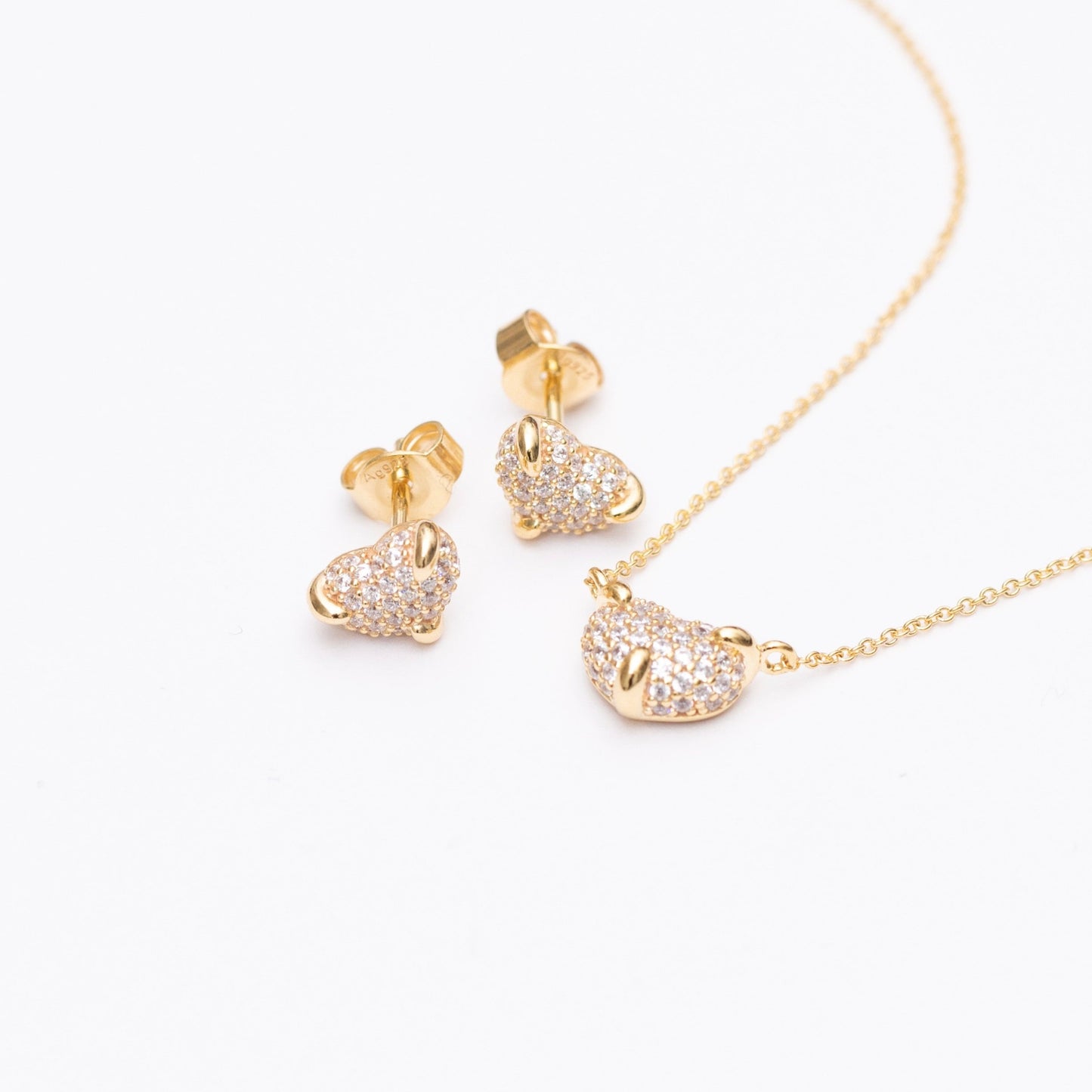 The Love Mama set - gold plated