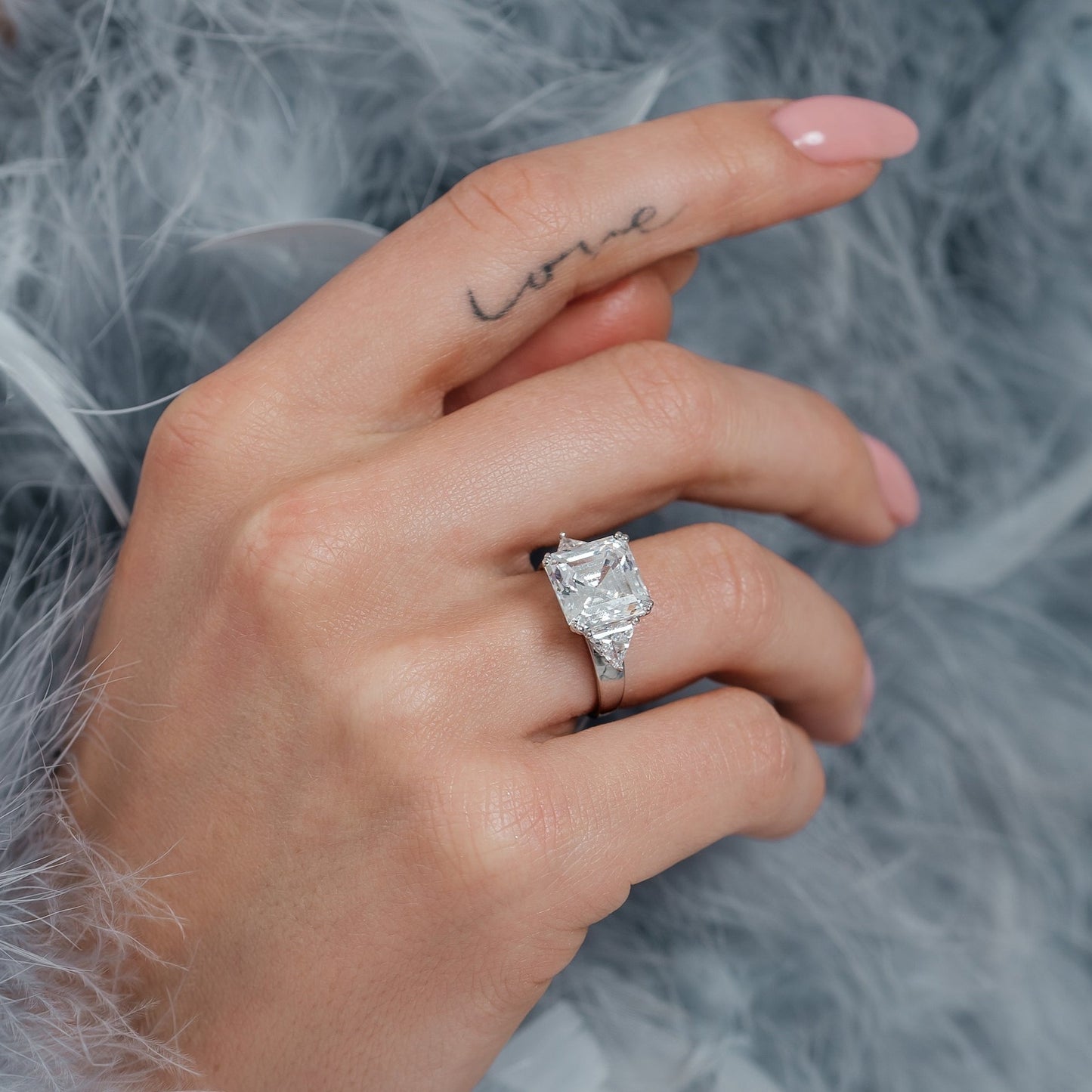 Kim engagement ring