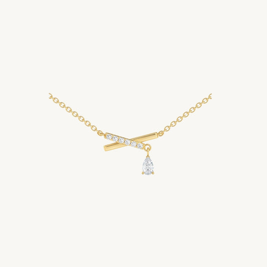 Suri necklace - gold plated