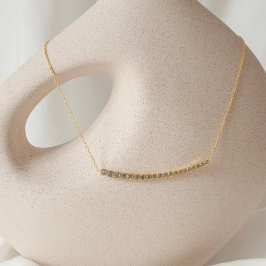 Maiah necklace - gold plated